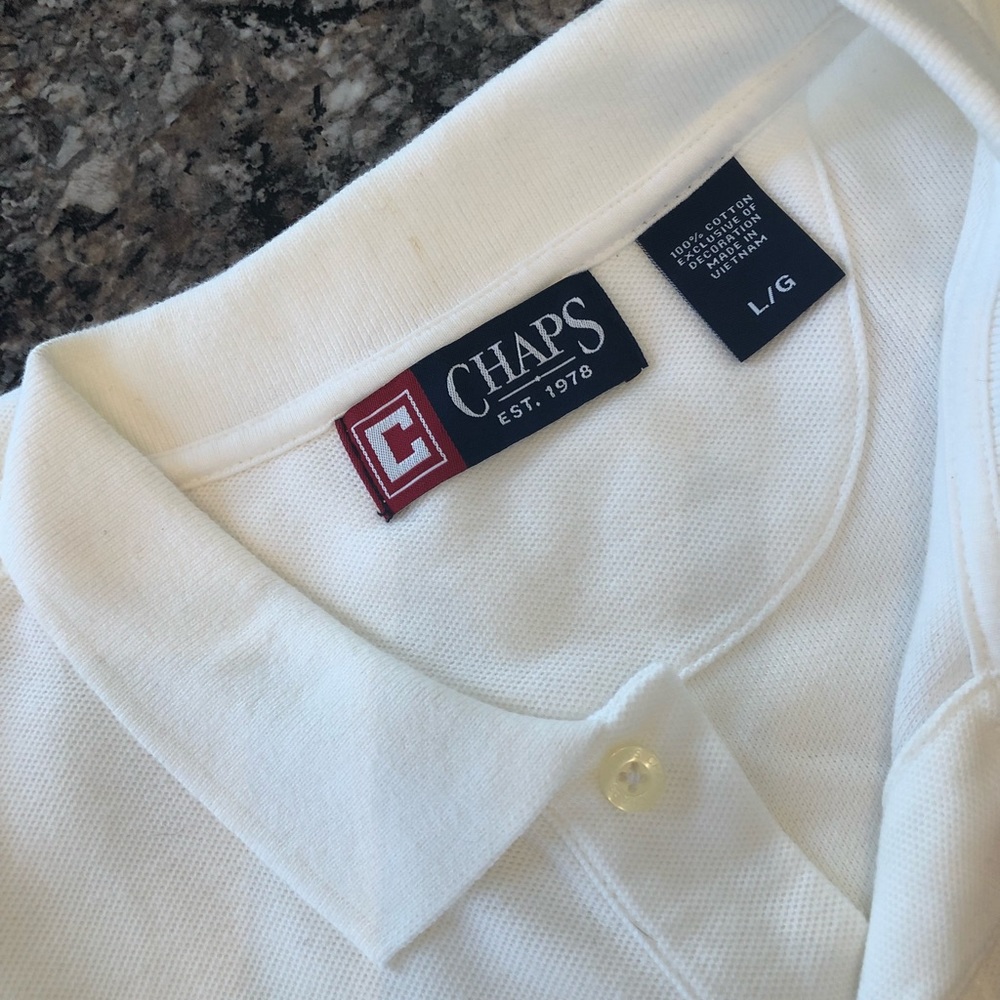 Large men’s chaps polo